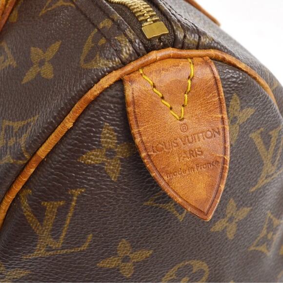 AUTHENTIC LOUIS VUITTON MONOGRAM SPEEDY 25 HANDBAG MI0912 - Picture 11 of 12
